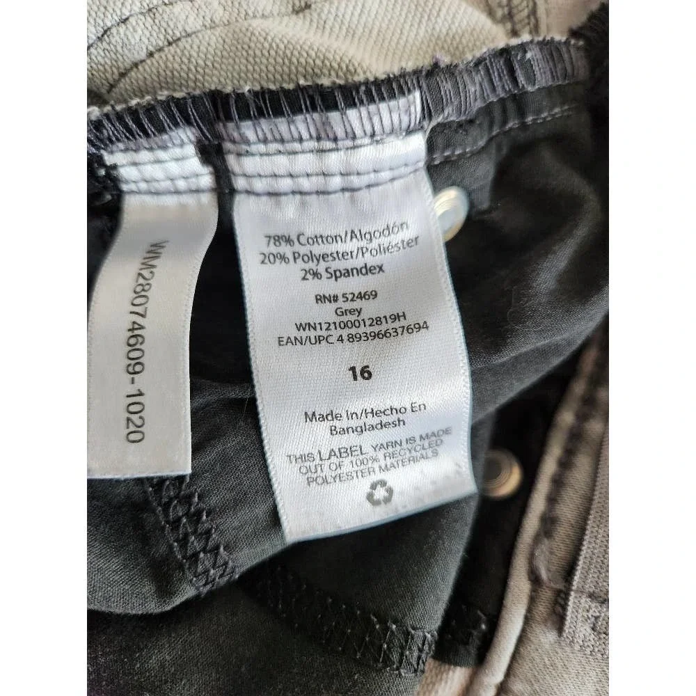 Wonder Nation Slim Jeans Size 16 Adjustable Waist